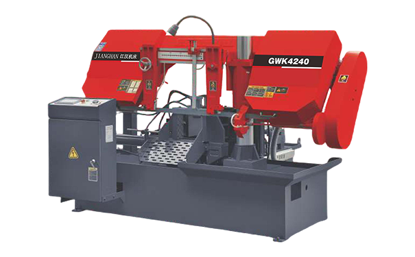 武宁GWK4240数控双柱卧式带锯床