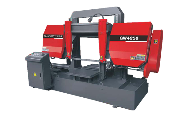 武宁GW4250双柱龙门卧式带锯床