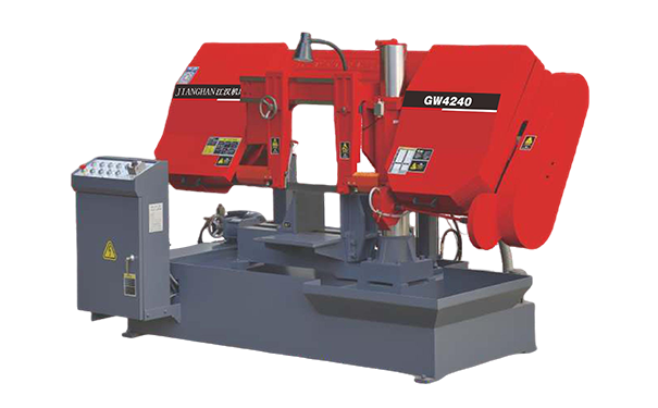 武宁GW4240双柱卧式带锯床